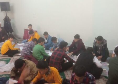 افطاری دانش آموزی به مناسبت میلاد امام حسن مجتبی علیه السلام